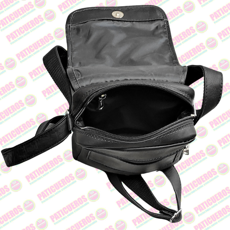 Bolso Manos Libres Pequeño para Hombre en Cuero Bovino | Venta al Por Mayor