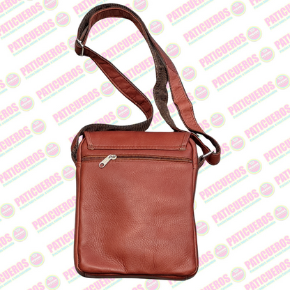 Bolso Manos Libres Grande Tipo Mensajero en Cuero Bovino para Hombre | Venta al Por Mayor