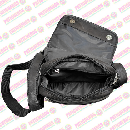 Bolso Manos Libres Grande Tipo Mensajero en Cuero Bovino para Hombre | Venta al Por Mayor