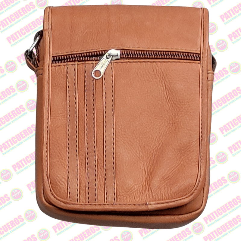 Bolso Manos Libres Pequeño para Hombre en Cuero Bovino | Venta al Por Mayor