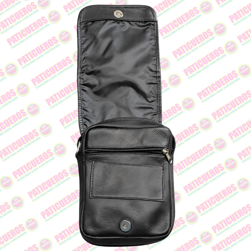 Bolso Manos Libres Pequeño para Hombre en Cuero Bovino | Venta al Por Mayor