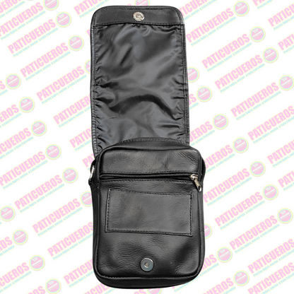 Bolso Manos Libres Pequeño para Hombre en Cuero Bovino | Venta al Por Mayor