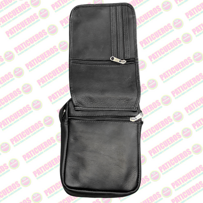 Bolso Manos Libres Pequeño para Hombre en Cuero Bovino | Venta al Por Mayor