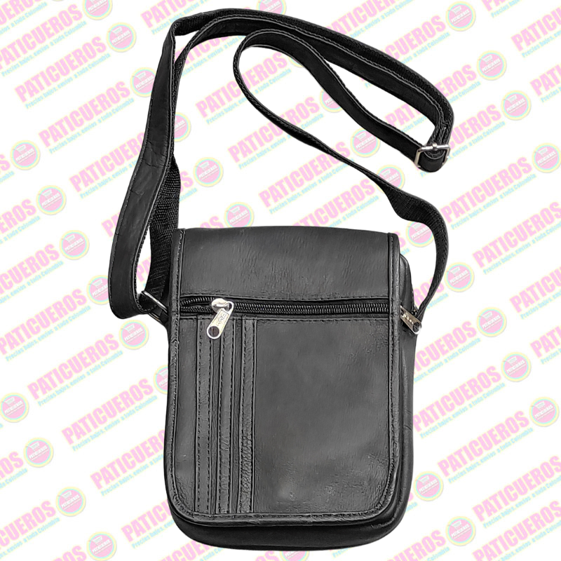 Bolso Manos Libres Pequeño para Hombre en Cuero Bovino | Venta al Por Mayor