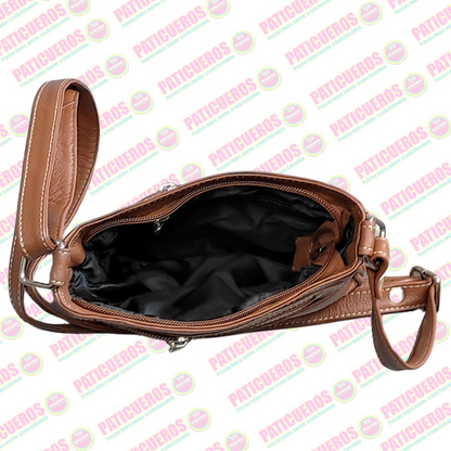 Bolso Manos Libres Pequeño en Cuero Bovino para Dama | Venta Mayorista Directa