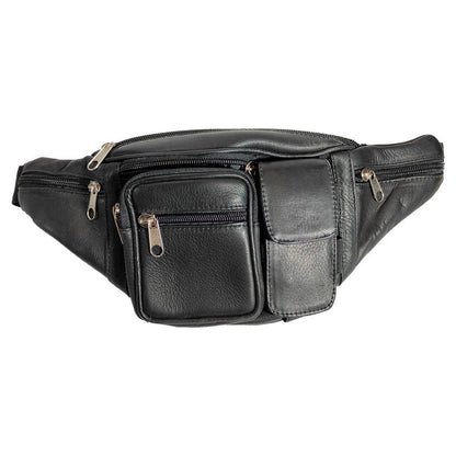 Canguro Modelo Clásico en Cuero Bovino (Multi-bolsillos) | Venta al Por Mayor