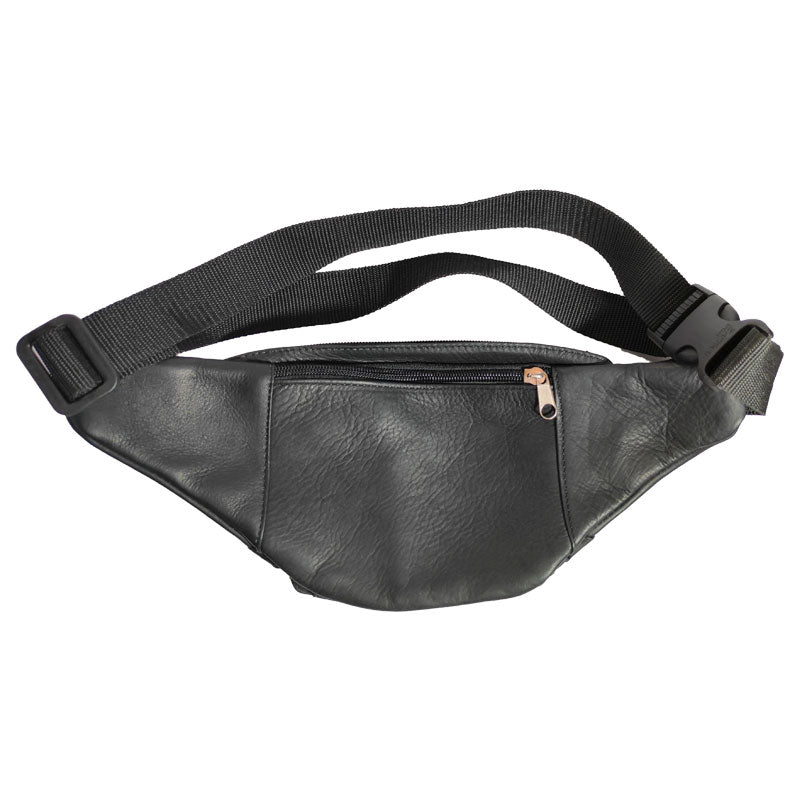 Canguro Modelo Clásico en Cuero Bovino (Multi-bolsillos) | Venta al Por Mayor