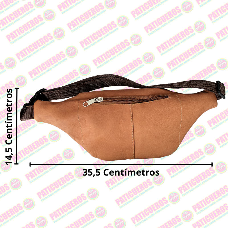 Canguro en Cuero Bovino Sencillo y Clásico | Fábrica y Venta al Por Mayor