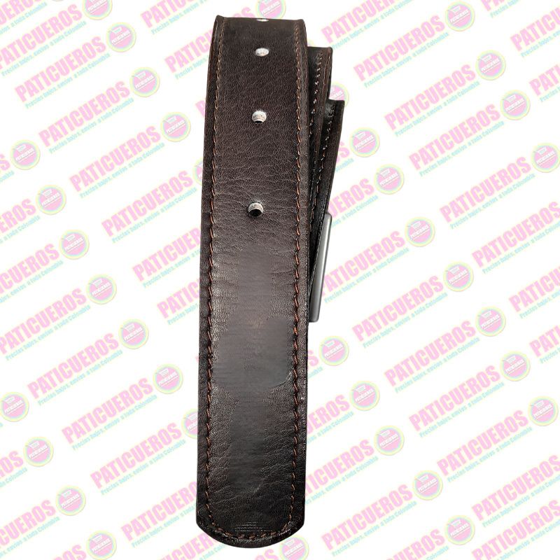 Cinturón con Bolsillo Secreto para Billetes en Cuero Bovino | Antirrobo al Por Mayor