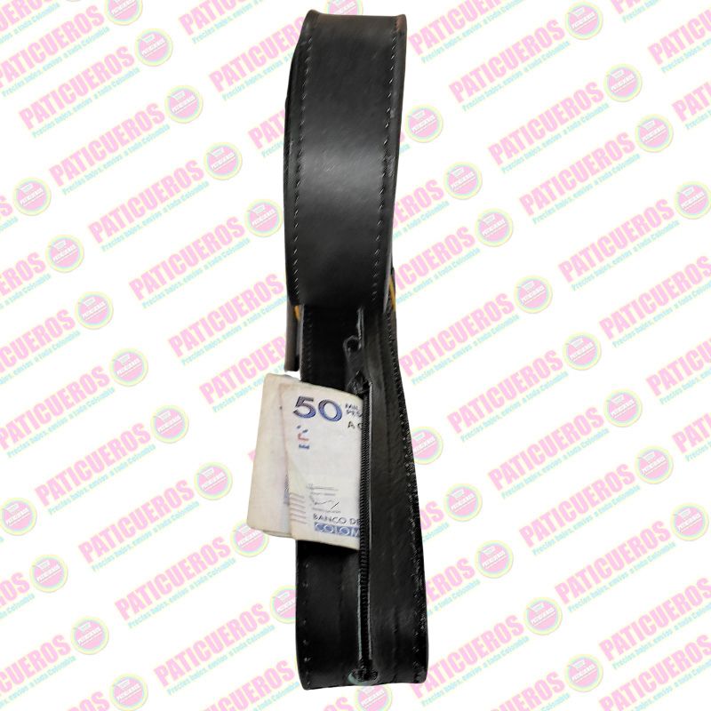 Cinturón con Bolsillo Secreto para Billetes en Cuero Bovino | Antirrobo al Por Mayor