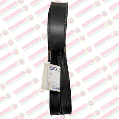 Cinturón con Bolsillo Secreto para Billetes en Cuero Bovino | Antirrobo al Por Mayor