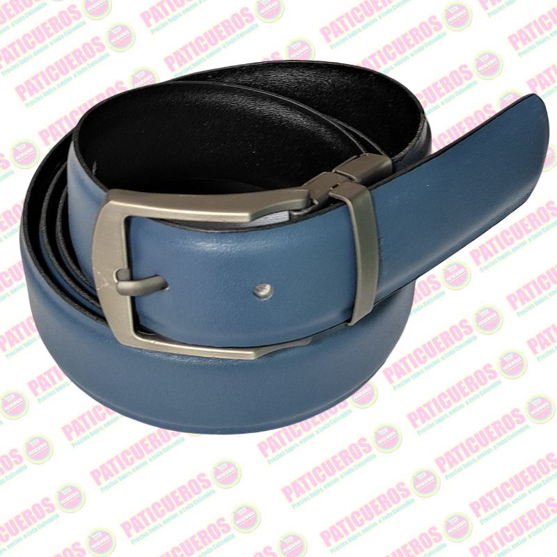 Cinturones en Cuero Bovino Doble Faz al Por Mayor | Hebilla Giratoria de Alta Resistencia - Línea Masculina