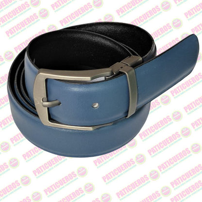 Cinturones en Cuero Bovino Doble Faz al Por Mayor | Hebilla Giratoria de Alta Resistencia - Línea Masculina