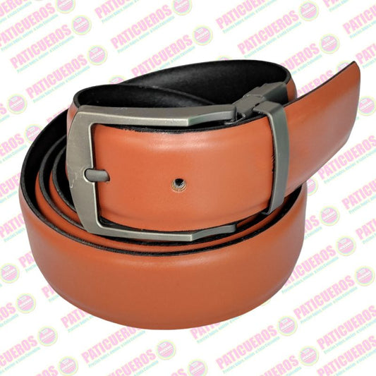 Cinturones en Cuero Bovino Doble Faz al Por Mayor | Hebilla Giratoria de Alta Resistencia - Línea Masculina