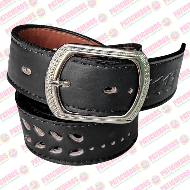 Cinturones en Cuero Bovino Grabado para Mujer | Venta al Por Mayor y Fábrica