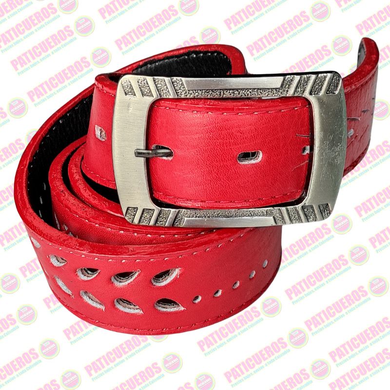 Cinturones en Cuero Bovino Grabado para Mujer | Venta al Por Mayor y Fábrica