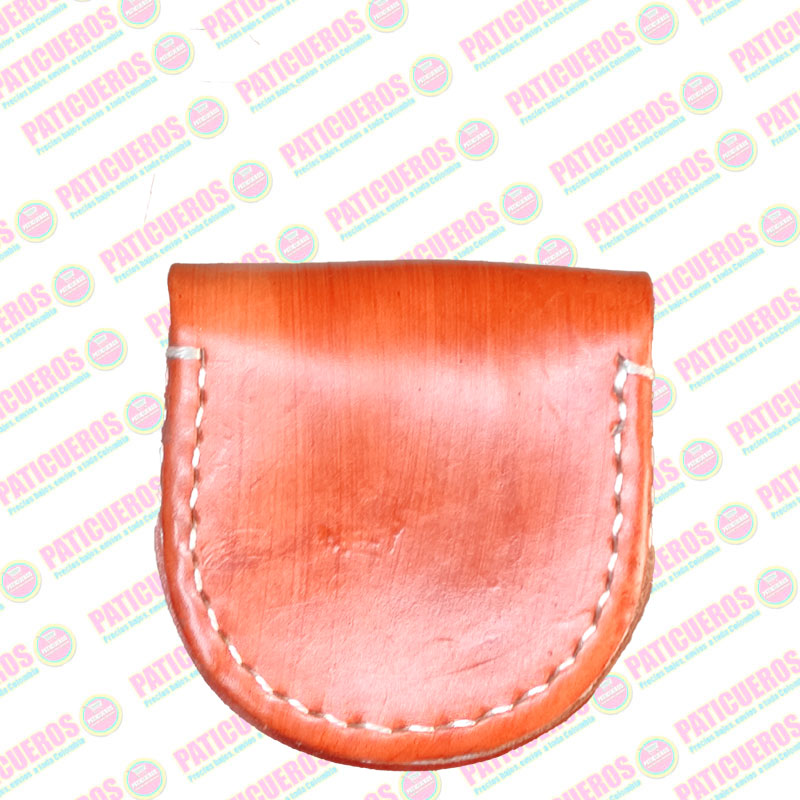 Estuche Porta Tejo Universal en Cuero Bovino | Dotación para Canchas y Mayoristas