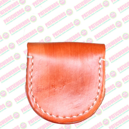 Estuche Porta Tejo Universal en Cuero Bovino | Dotación para Canchas y Mayoristas