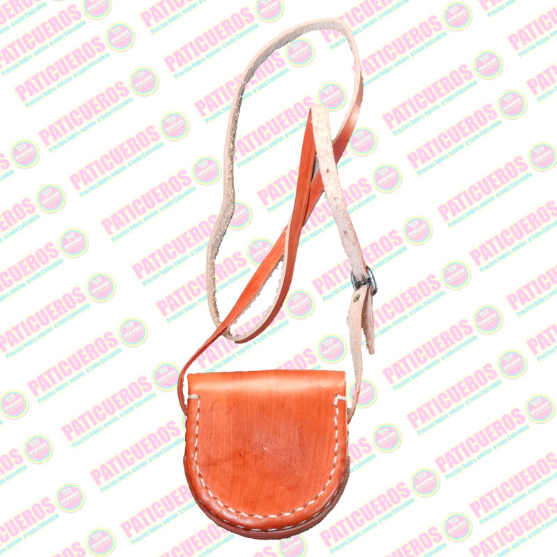 Estuche Porta Tejo Universal en Cuero Bovino | Dotación para Canchas y Mayoristas