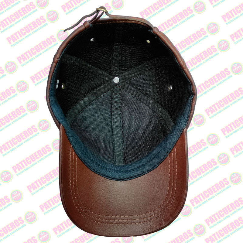 Gorras Beisboleras en Cuero Bovino al Por Mayor | Cachuchas Unisex Premium para Boutiques y Dotación