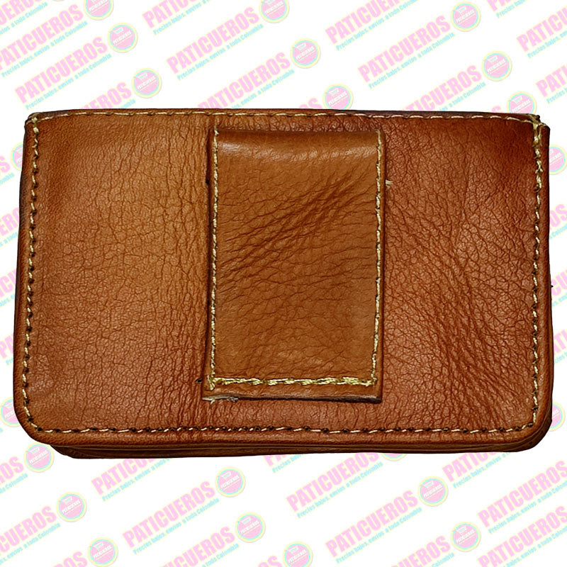 Monedero para Cinturón en Cuero Bovino Unisex al Por Mayor | Accesorio Práctico de Alta Rotación