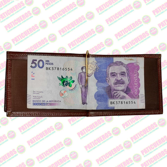 Porta Billetes con Tarjetero en Cuero Bovino (Slim) | Venta al Por Mayor y Corporativos